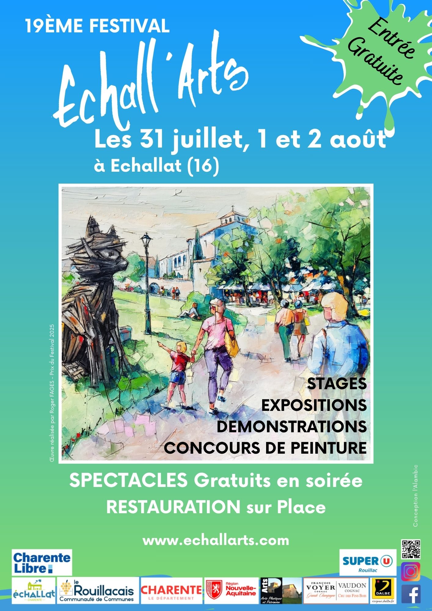 Festival Echall&rsquo;Arts 2026