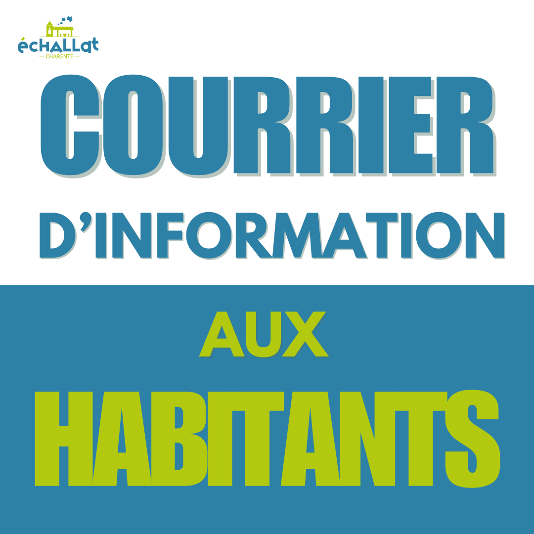 Festival Echall&rsquo;Arts 2026 : Courrier d&rsquo;information aux habitants